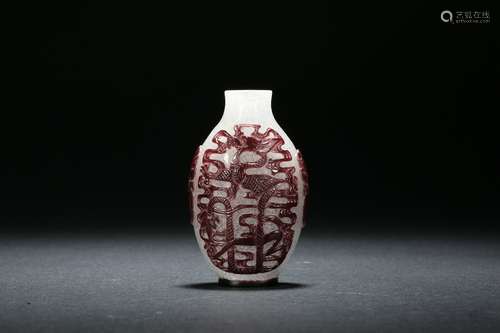 Snuff Bottle in Qing Dynasty