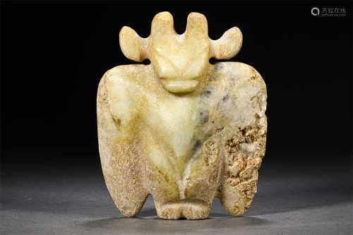 HONG SHAN CULTURE - JADE OWL