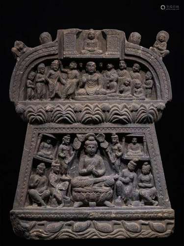 A GANDHARA GRAY SCHIST BUDDHISM STORY