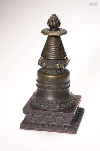 COPPER CAST PAGODA