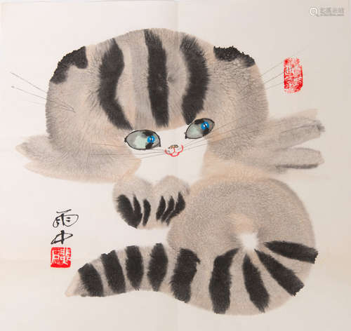 CAT PATTERN PAINTING