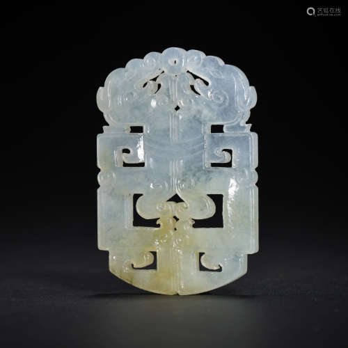 QING DYNASTY, CHINESE ICE SEED JADE BRAND