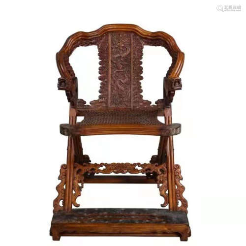 MING DYNASTY, A HUANGHUALI WOOD CHAIR