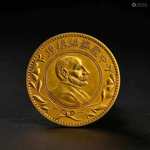 PURE GOLD COINS, THE REPUBLIC OF CHINA