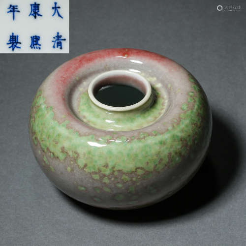 WATER POT, THE KANGXI PERIOD OF THE QING DYNASTY, CHINA