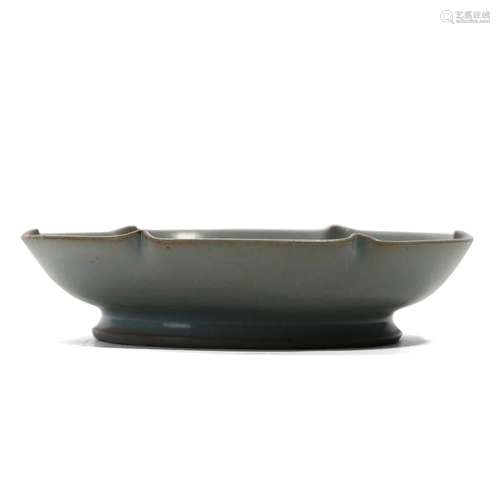 A LONGQUAN CELADON DISH