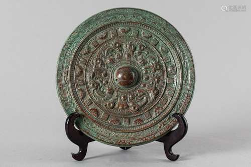 Chinese Bronze Mirror