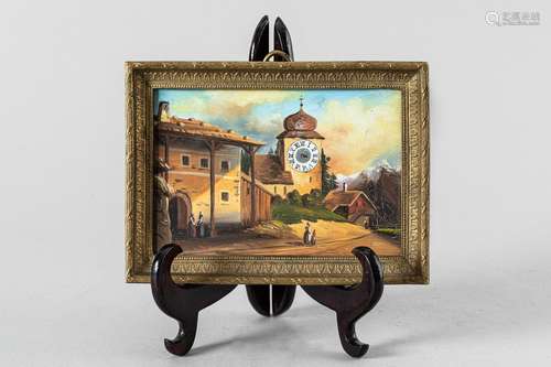 Austrian picture clock