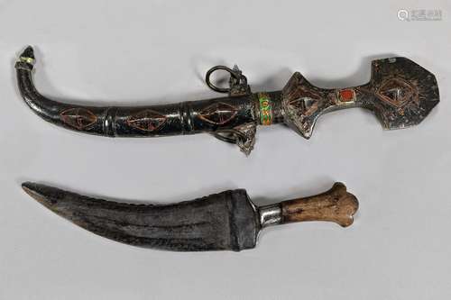 Two oriental daggers