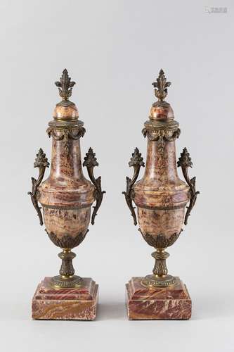 Pair of French salon stands