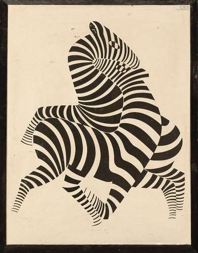 Victor Vasarely (1906-1997)-graphic