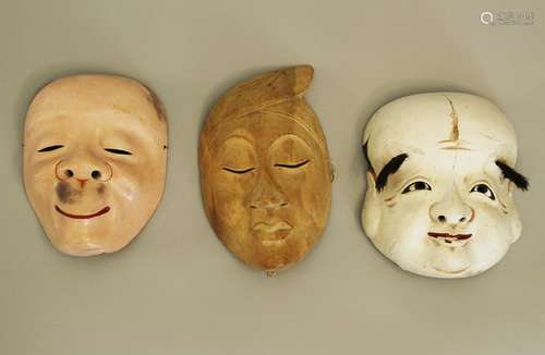 3 Asian masks