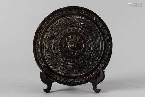 Chinese Bronze Mirror