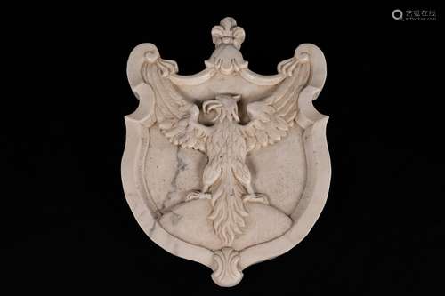 Marble coat of arms