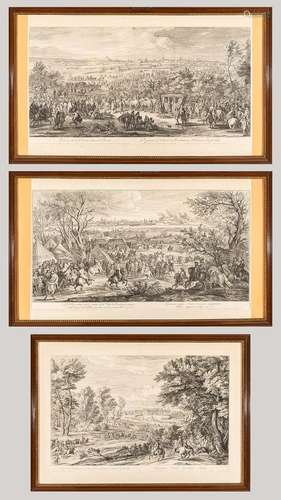 Three etchings from the manifacture royale des goblins