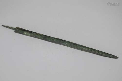 Ancient bronze blade