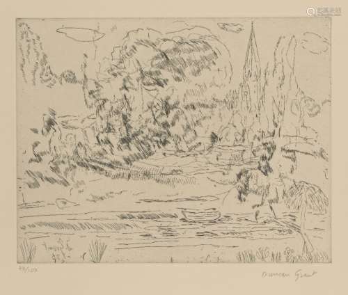 Duncan Grant, British 1882-1978 Untitled, For John Constable...