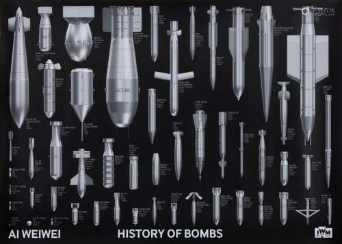 Ai Weiwei, Chinese b.1957- History of Bombs, 2020; offset li...