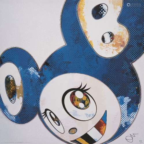 Takashi Murakami, Japanese b.1962- And Then X 6 (blue: The P...