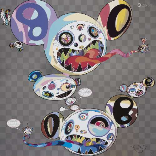 Takashi Murakami, Japanese b.1962- Parallel Universe, 2014; ...