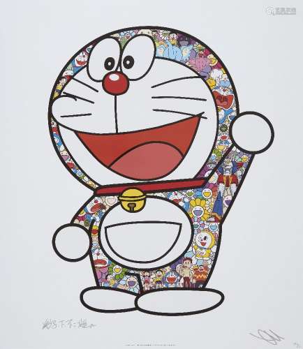 Takashi Murakami, Japanese b.1962- Doraemon: Hip Hip Hurrah!...