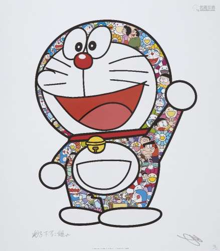Takashi Murakami, Japanese b.1962- Doraemon: Thank You, 2018...