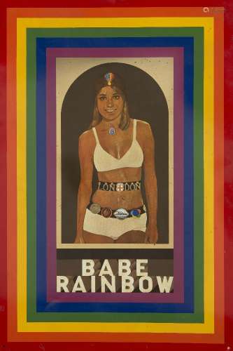 Sir Peter Blake CBE RDI RA, British b.1932- Babe Rainbow, 19...