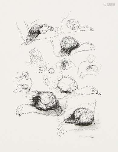 Henry Moore OM CH FBA, British 1898-1986- Lullaby Sketches [...