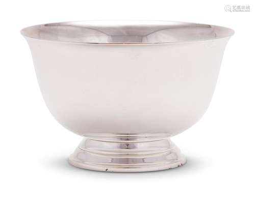 Tiffany, an American silver circular sugar bowl by Tiffany &...