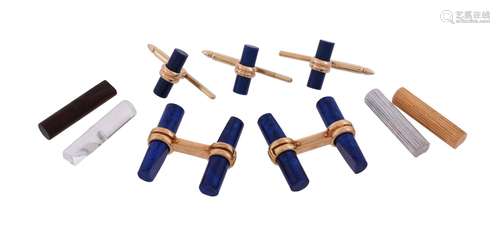 A cufflink set by Boucheron