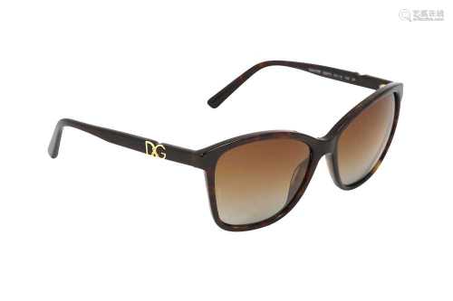 Dolce & Gabbana Brown Tortoise Sunglasses