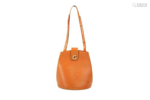 Louis Vuitton Tan Epi Cluny Shoulder Bag