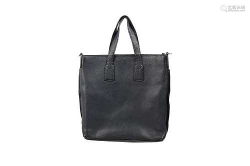 Fendi Navy Selleria Convertible Shopping Tote