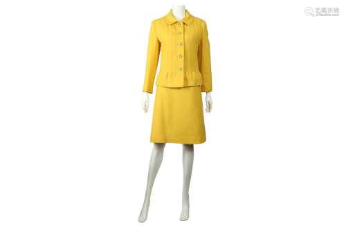Pierre Cardin Sunflower Seam Detail Skirt Suit
