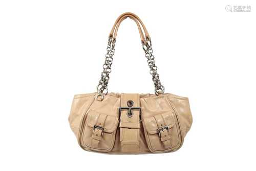 Prada Nude Pocket Bowler Bag