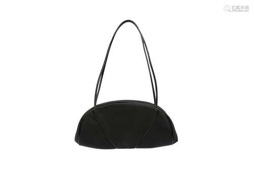 Christian Dior Black Nylon Bowling Bag