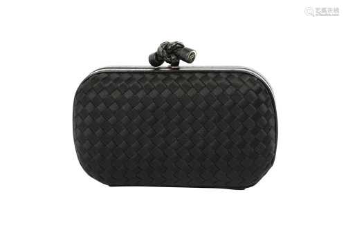 Bottega Veneta Black Knot Clutch