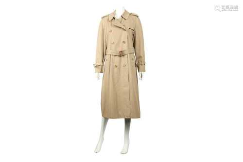 Burberry Beige Trench Coat - Size 12