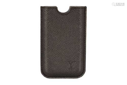 Louis Vuitton Black Taiga IPhone 3G Case