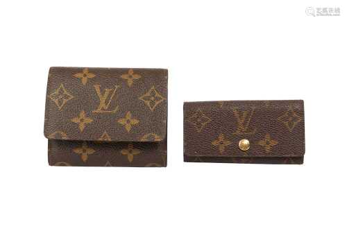 Louis Vuitton Monogram Key Holder and Card Wallet