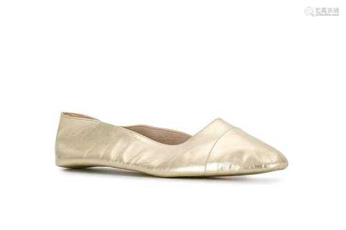 Chanel Gold House Slippers - Size 38