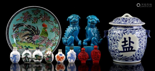 Lot of Asian porcelain