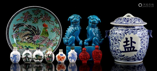 Lot of Asian porcelain