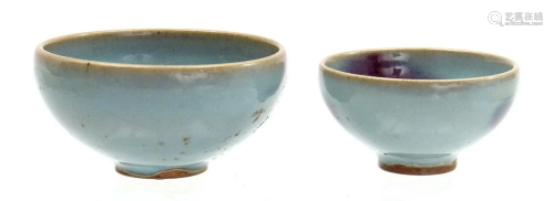 2 dishes in Jun Ware style