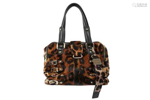 Jimmy Choo Leopard Print Bree Tote