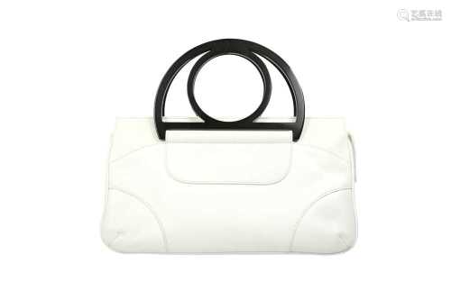 Mulberry White Resin Top Handle Bag