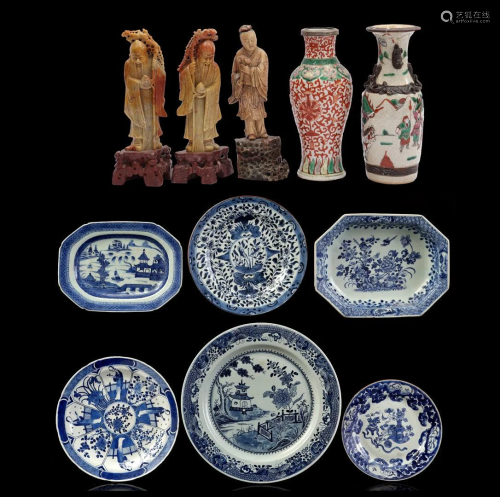 Lot Asian objects