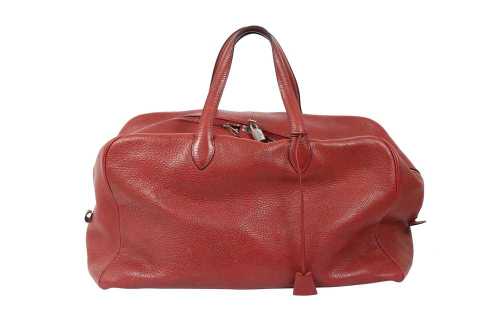 Hermes Rouge Garance Clemence Victoria II 50