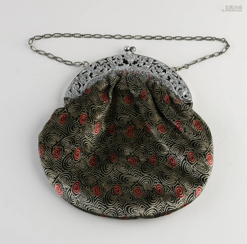 Bag with silver bracket, 833/000, round openwork model