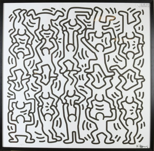 Keith Haring. No. 31/200. Possible emphasis. Figure